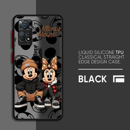 Mickey & Minnie Street Style Phone Case For Samsung, iPhone, Xiaomi, Honor, Oppo, Google