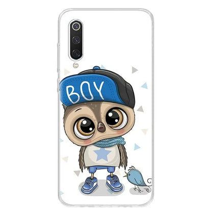 Adorable Owl Design Phone Case For Samsung, iPhone, Xiaomi, Honor, Oppo, Google