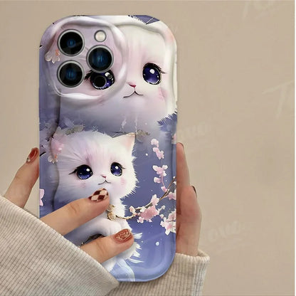 Adorable Animal Phone Case for Samsung, iPhone, Xiaomi.