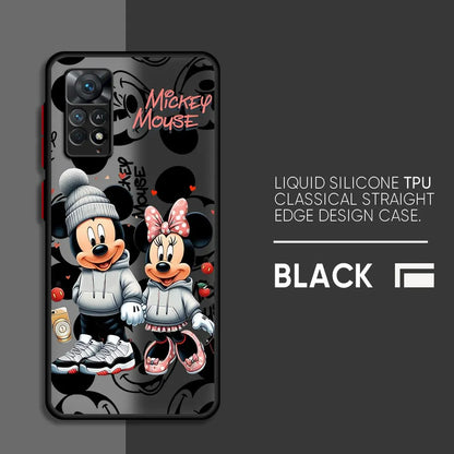 Mickey & Minnie Street Style Phone Case For Samsung, iPhone, Xiaomi, Honor, Oppo, Google