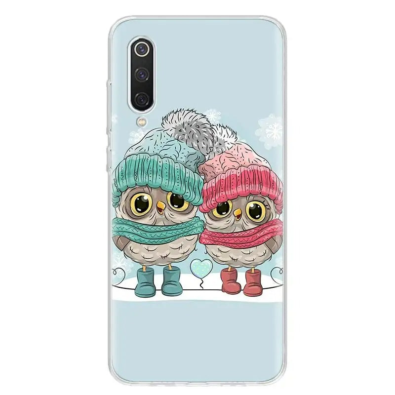 Adorable Owl Design Phone Case For Samsung, iPhone, Xiaomi, Honor, Oppo, Google