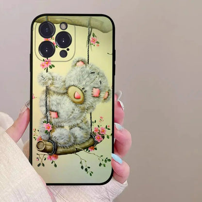 Teddy Bear Phone Case For Samsung, iPhone, Xiaomi, Honor, Oppo, Google