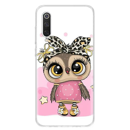 Adorable Owl Design Phone Case For Samsung, iPhone, Xiaomi, Honor, Oppo, Google