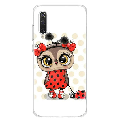 Adorable Owl Design Phone Case For Samsung, iPhone, Xiaomi, Honor, Oppo, Google