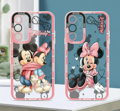 📱 Cute Minnie Mouse Phone Case 🎀✨ For Samsung, iPhone, Xiaomi, Honor, Oppo, Google