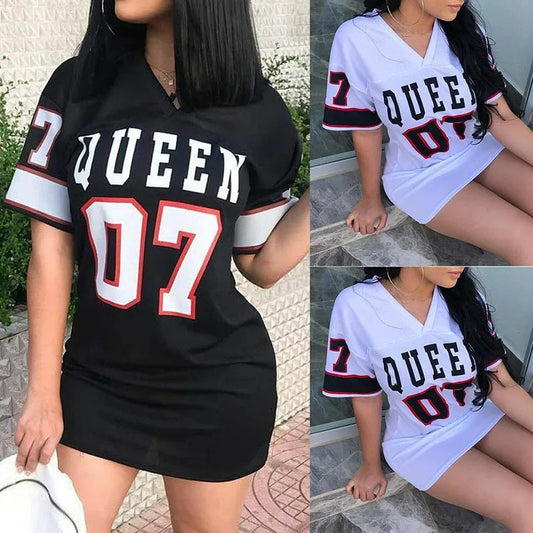 👑 QUEEN 07 Oversized T-Shirt Dress 👑