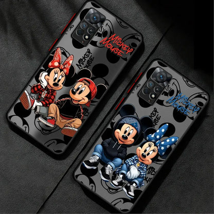 Mickey & Minnie Street Style Phone Case For Samsung, iPhone, Xiaomi, Honor, Oppo, Google