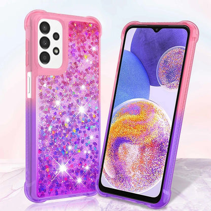 3D Glitter Liquid Quicksand Bling Phone Case For Samsung, iPhone, Xiaomi, Honor, Oppo, Google