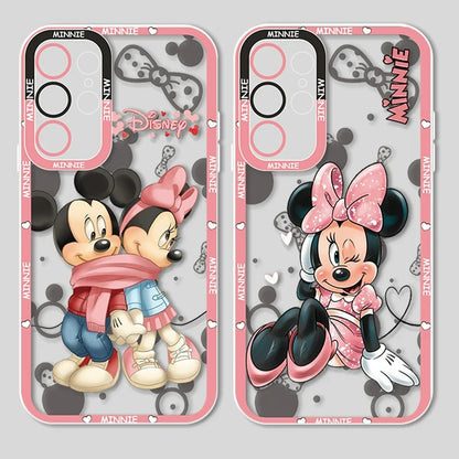 📱 Cute Minnie Mouse Phone Case 🎀✨ For Samsung, iPhone, Xiaomi, Honor, Oppo, Google