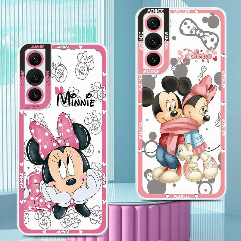 📱 Cute Minnie Mouse Phone Case 🎀✨ For Samsung, iPhone, Xiaomi, Honor, Oppo, Google