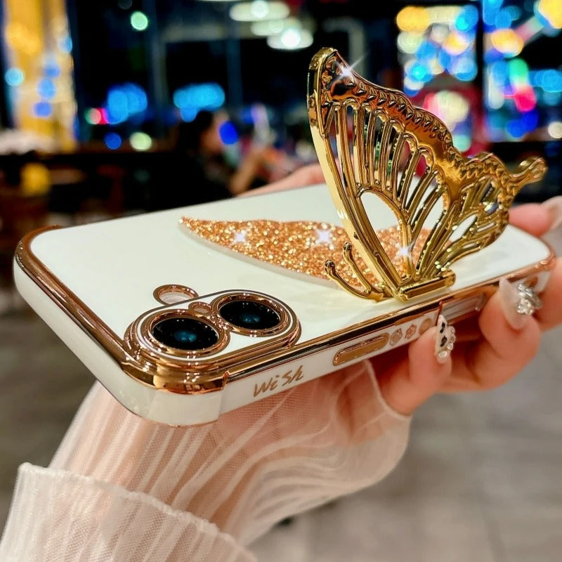 Elegant Butterfly 3D Phone Case For Samsung, iPhone, Xiaomi, Honor, Oppo, Google