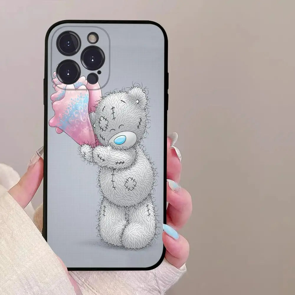 Teddy Bear Phone Case For Samsung, iPhone, Xiaomi, Honor, Oppo, Google