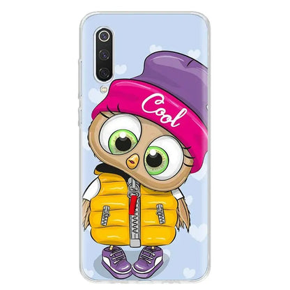 Adorable Owl Design Phone Case For Samsung, iPhone, Xiaomi, Honor, Oppo, Google