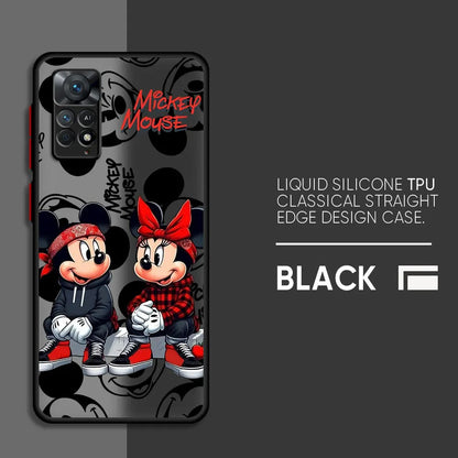 Mickey & Minnie Street Style Phone Case For Samsung, iPhone, Xiaomi, Honor, Oppo, Google