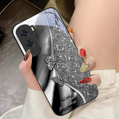 Sparkling Butterfly Glitter Phone Case For Samsung, iPhone, Xiaomi, Honor, Oppo, Google