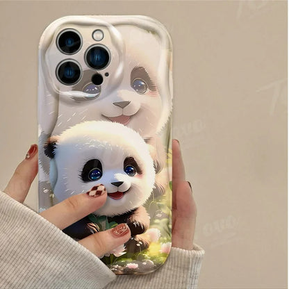 Adorable Animal Phone Case for Samsung, iPhone, Xiaomi.