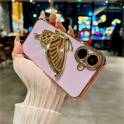 Elegant Butterfly 3D Phone Case For Samsung, iPhone, Xiaomi, Honor, Oppo, Google