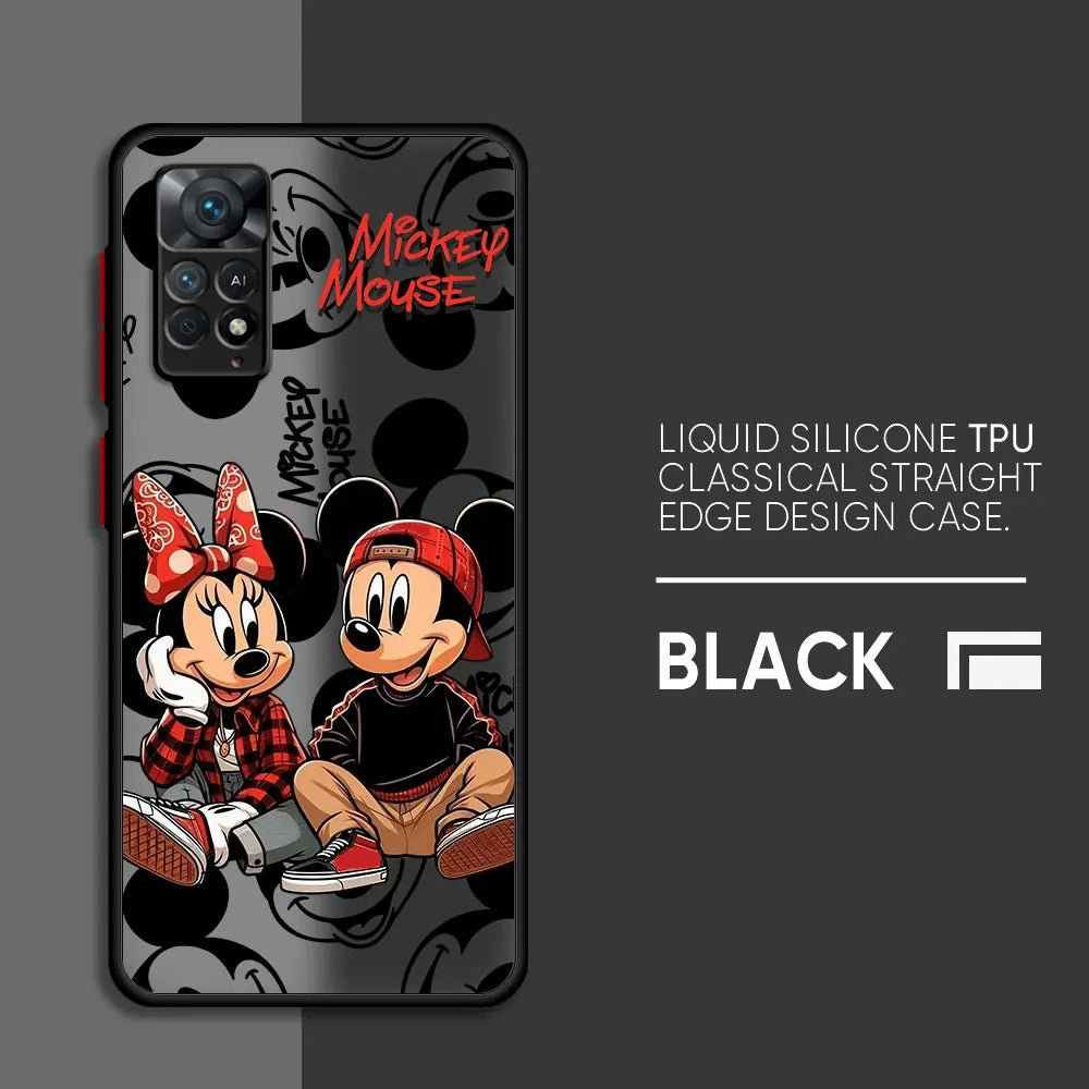 Mickey & Minnie Street Style Phone Case For Samsung, iPhone, Xiaomi, Honor, Oppo, Google