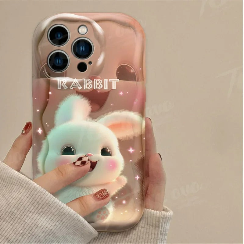 Adorable Animal Phone Case for Samsung, iPhone, Xiaomi.