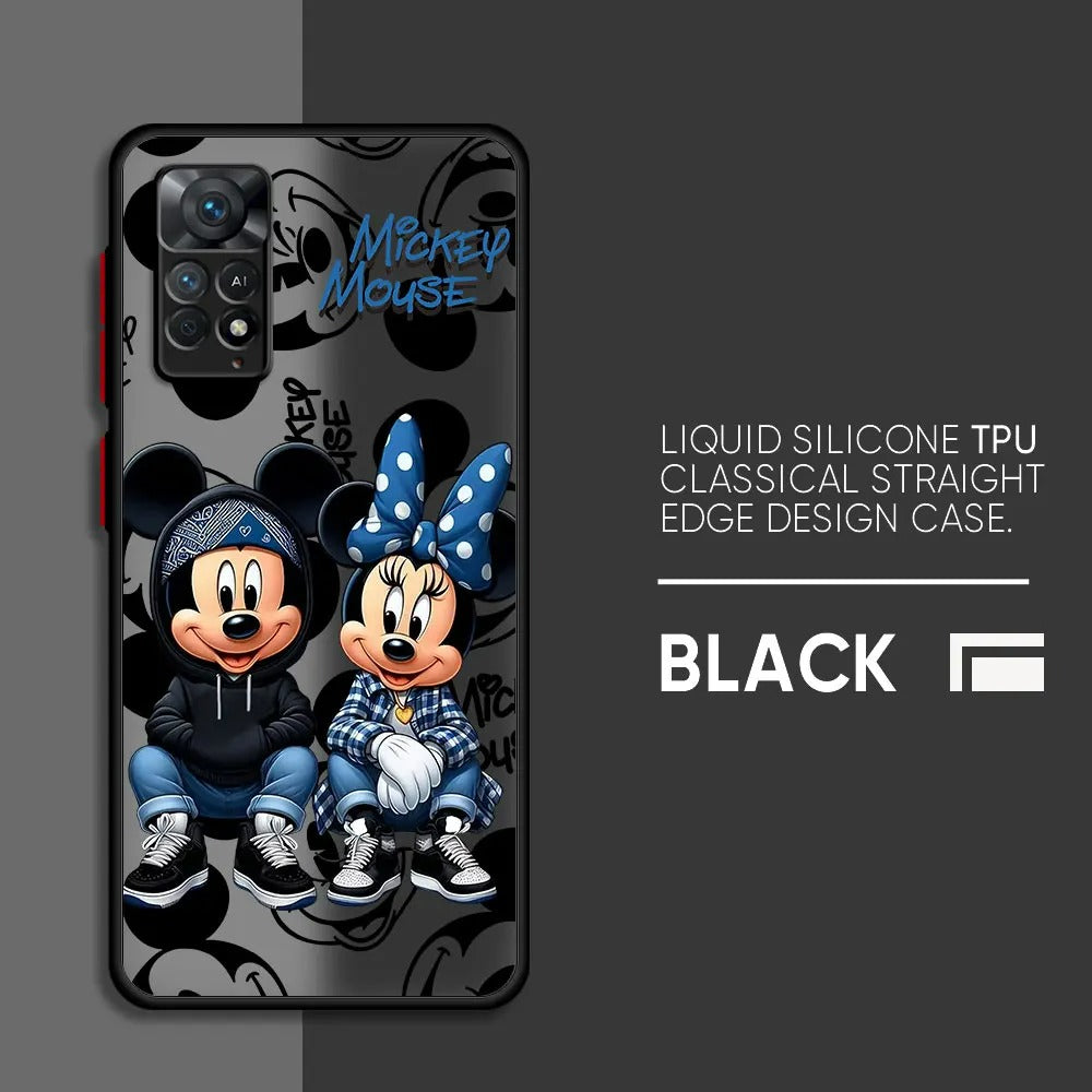 Mickey & Minnie Street Style Phone Case For Samsung, iPhone, Xiaomi, Honor, Oppo, Google