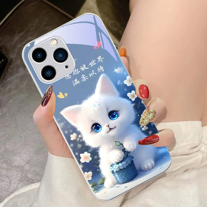 Cute Little Dog  Phone Case for Samsung, iPhone, Xiaomi.