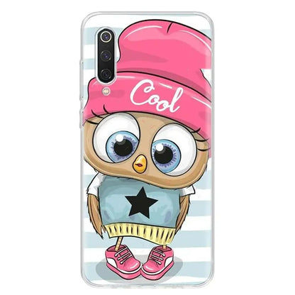 Adorable Owl Design Phone Case For Samsung, iPhone, Xiaomi, Honor, Oppo, Google