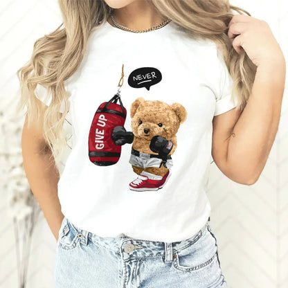 🧸 Stylish Teddy Bear T-Shirt – Comfort & Originality!