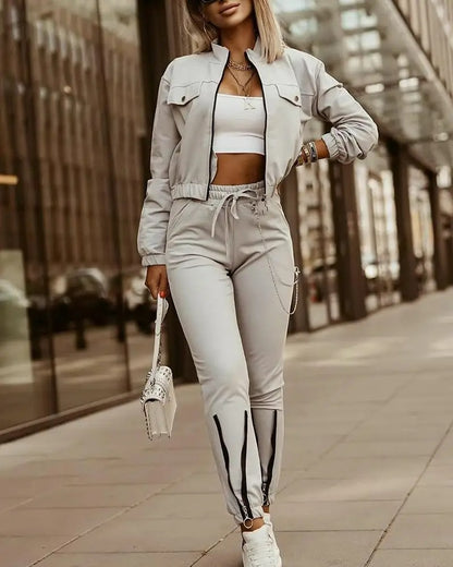 ✨ Chic Two-Piece Tracksuit