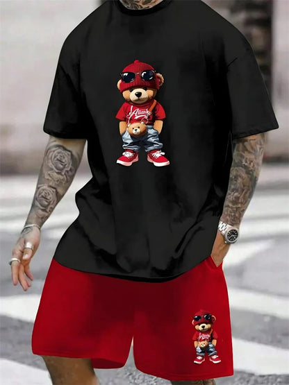 🐻 Street Hype Bear Men's Set – Fresh & Stylish! 🔥