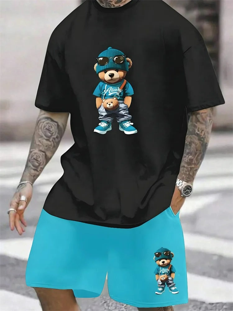 🐻 Street Hype Bear Men's Set – Fresh & Stylish! 🔥